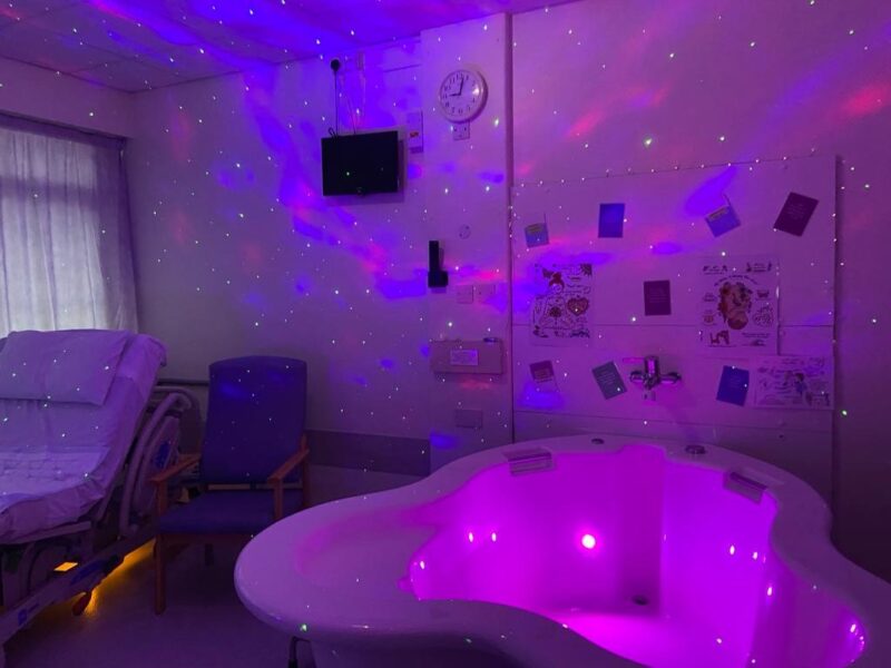 Birthing pool at the Friarage