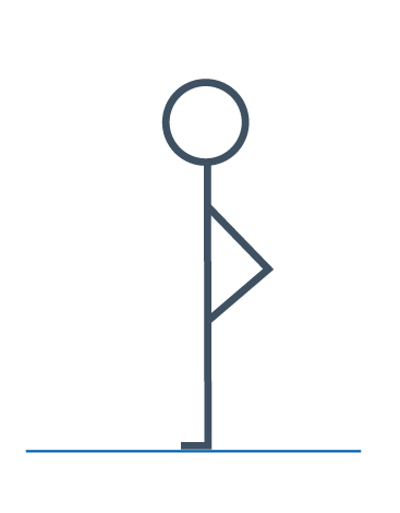 Example diagram of the chest stretch exercise