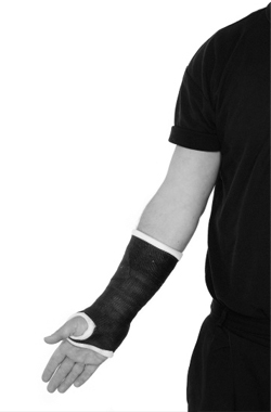 Straightening the elbow