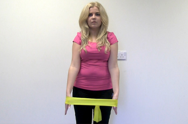 Arms are parallel