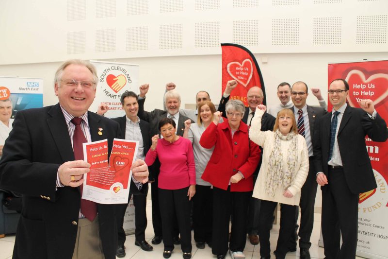 South Cleveland Heart Fund celebrate raising £1million