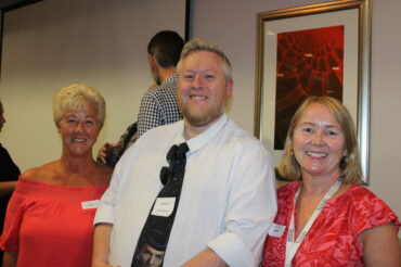 Patient David who was one of the key speakers at the event