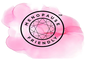 Menopause friendly logo. 