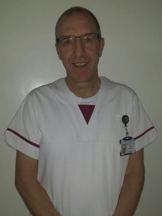 Keith Harland PgD, senior therapy radiographer