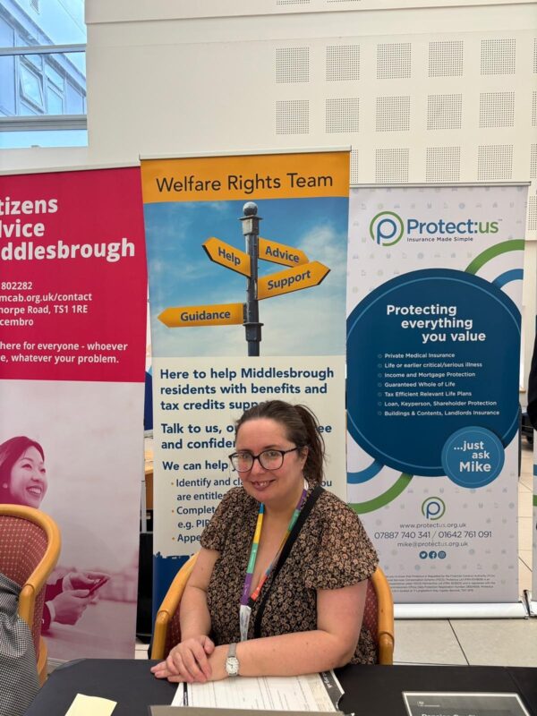 Welfare rights stall