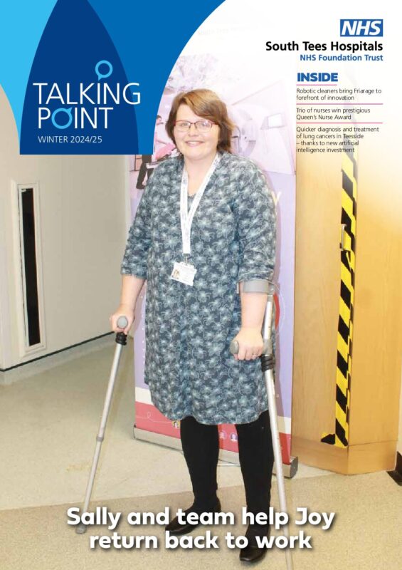 Sally and team help Joy return back to work