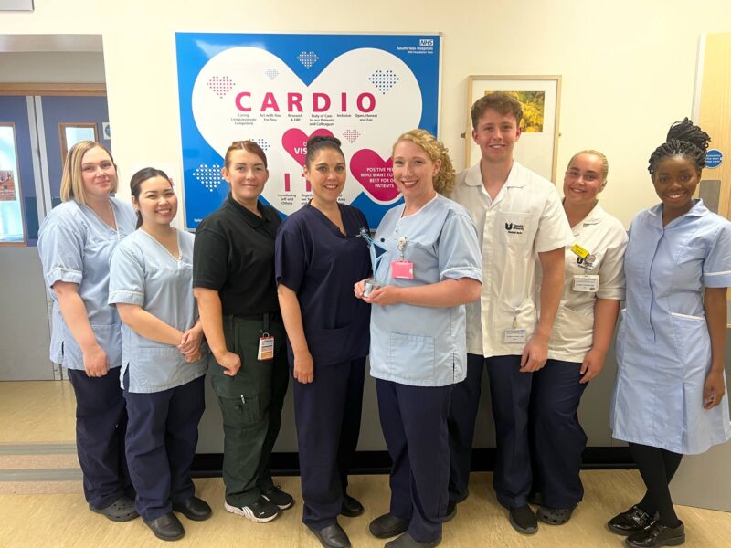 Paula Wilkinson with her team at James Cook
