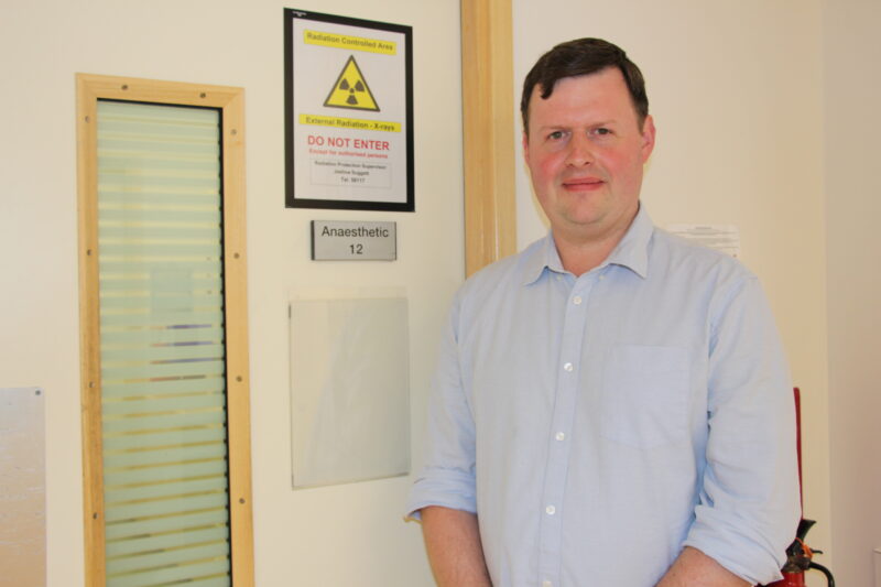 Consultant anaesthetist Dr Andrew Kane