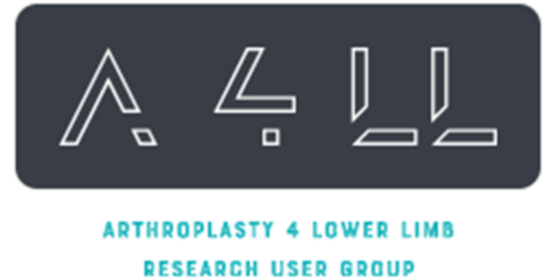 The A 4 LL logo on a black background.