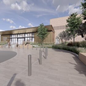 artist impression of the new hub