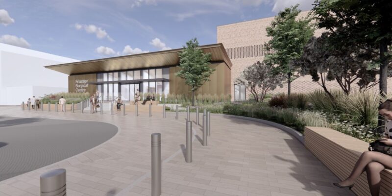 artist impression of the new hub