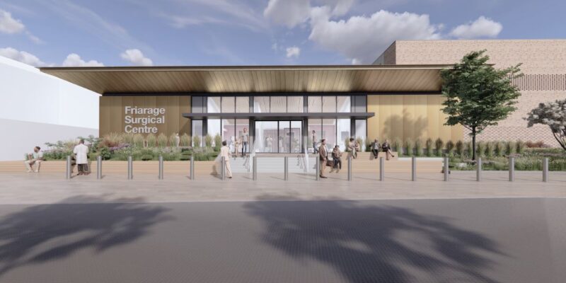 artist impression of the new hub