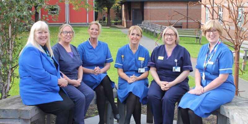 Chief nurse with the team at The James Cook University Hospital