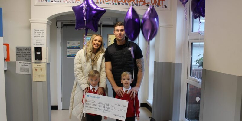 The Adams outside the neonatal unit