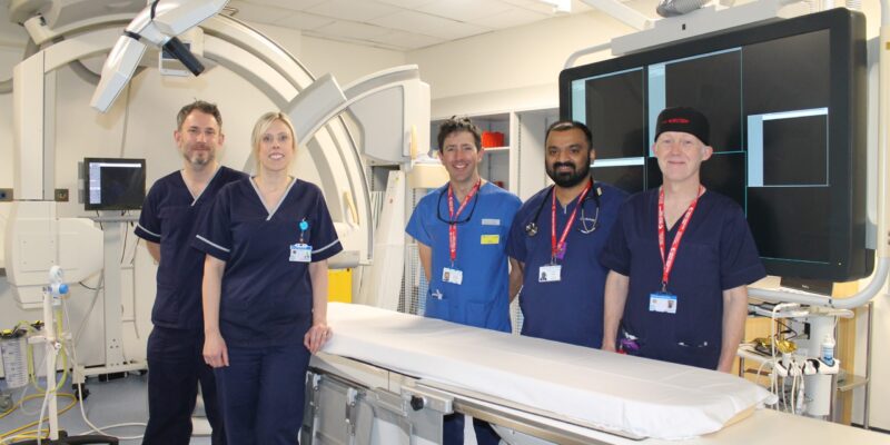 TAVI team at James Cook