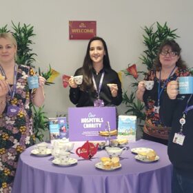 Team members of Our Hospitals Charity
