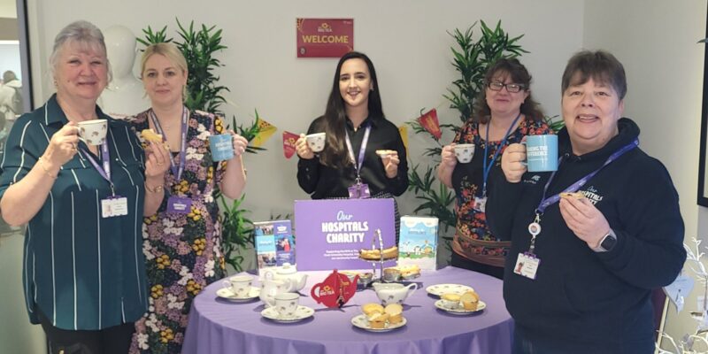 Team members of Our Hospitals Charity
