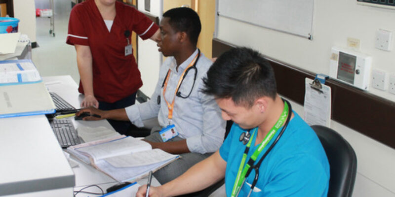 Friarage nurses station