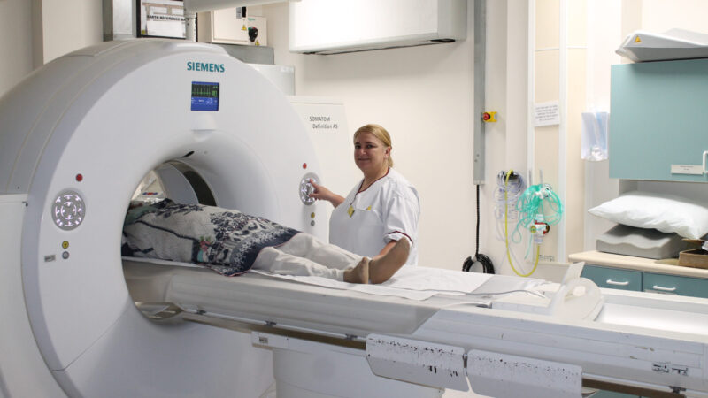 CT scan at James Cook