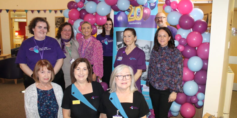 Trinity Holistic team celebrating 20th birthday