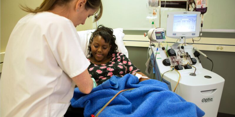 Sickle cell patient