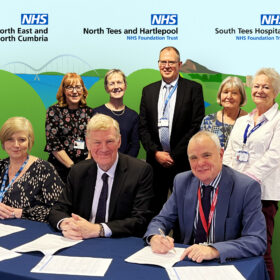 Officially signing of the partnership agreement