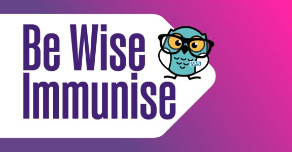 be wise immunise poster