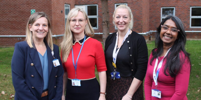 The radiology team at South Tees Hospitals NHS Foundation Trust