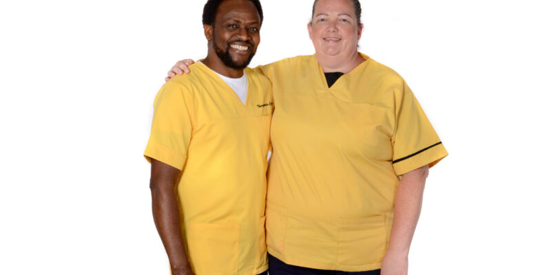 Leanne Pickering Ansary Msangi Theraputic Care Support Workers