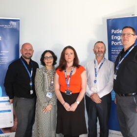 The outpatient improvement team nominated for Reducing Carbon Emissions by Sending Digital Letters category