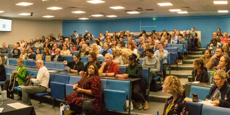 Staff at the EDI conference