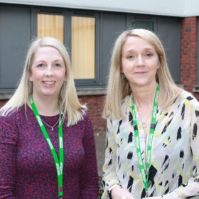 Julie Lamb and Sarah Truman