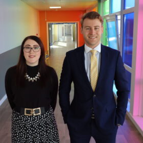 Chloé McMurray and Tom Wing