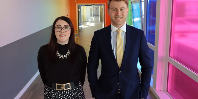 Chloé McMurray and Tom Wing