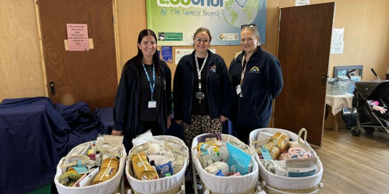 Maternity Assistant Practitioners Nicola Rudd, Ashley Thomas and Rachael Johnson
