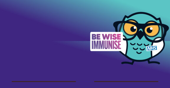 Be wise immunise owl logo