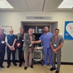 “We are delighted to have been able to provide this state-of-the-art piece of equipment to enhance excellent post operative care in our cardiothoracic intensive unit.